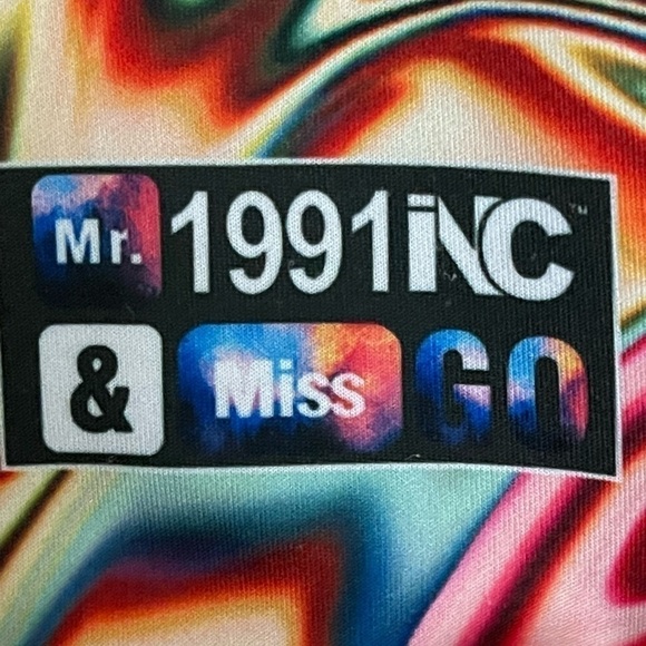 MR.1991INC & Miss Go Hypnotic Cat Longsleeve Blouse Size Small - Picture 4 of 7